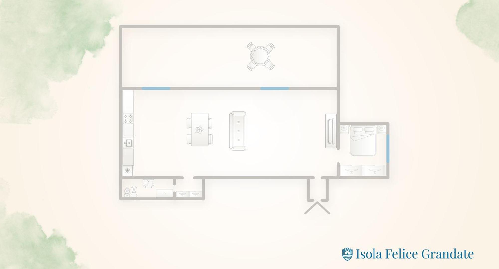 Isola Felice Grandate By Rent All Côme Extérieur photo